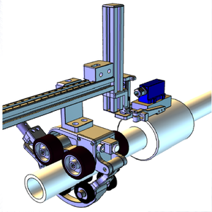Équipement d'inspection ultrasonique à phases TOFD pour les joints à chaud de tuyaux en polyéthylène - Product Image 2