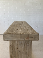 Meuble d'intérieur chinois antique en bois, table d'appoint en panneaux de bois massif fabriquée à la main