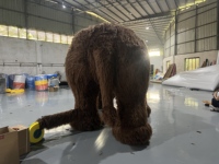 Ballon gonflable personnalisé en forme d'éléphant et de mamouth, simulation d'animaux sauvages, 8-10 pieds, imperméable et durable pour les événements