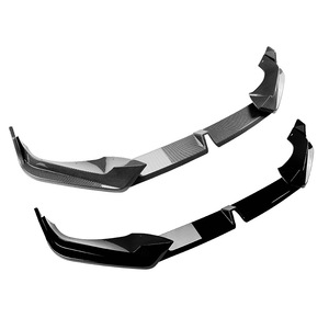 Amp-Z BMW X5 G05 LCI 2023 M Sport Front Bumper Lip Splitter Carbon Fiber Texture Matte Finish - Product Image 5