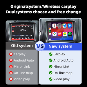 Không dây Carplay Adapter Android hộp tự động cho Dodge cuộc hành trình 2013 2016 nâng cấp đa phương tiện đài phát thanh hỗ trợ Google bản đồ Bluetooth - Product Image 3