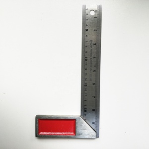 Tri/trata <span class=keywords><strong>de</strong></span> ángulo <span class=keywords><strong>de</strong></span> 90 grados se graduó cuadrado <span class=keywords><strong>de</strong></span> <span class=keywords><strong>acero</strong></span> inoxidable <span class=keywords><strong>regla</strong></span> - Product Image 1