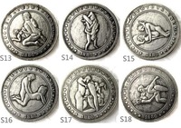 Nouveau Hobo Nickel Couple Sexy Coins drôle Design Silver Token US Unique Sculpté Challenge Coin