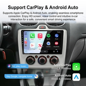 Rhythm 9" 4*45W 16 Band Dsp Car Stereo 1280*720 Ips Touch Screen BT 5 Handfree Call for Ford Focus Exi MT 2 3 MK2 MK3 2004-2011 - Product Image 2