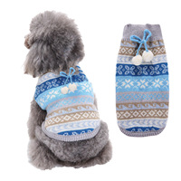 Pulls de Noël personnalisés pour chiens, vêtements pour animaux de compagnie pour Halloween, service OEM ODM, vêtements confortables pour chiots, prix de gros