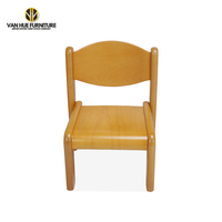 Chaise pour enfants en bois de hêtre de qualité supérieure, siège Montessori pour la maternelle, structure fixe, mobilier pour enfants, peinture EN71