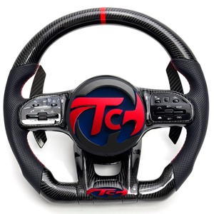 Volante Personalizado de Fibra de Carbono para 809 AMG W203 W204 W205 W211 W212 W213 Gle W167 W218 W221 C63 - Product Image 1