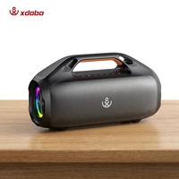 160W Hochleistungs-Tragbarer Handlautsprecher für 5.3 Lautsprecher 6-Treiber 360° Surround Sound RGB-Beleuchtung Starker Bass Wasserdicht