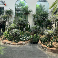 Grand Arbre Dragon Artificiel en Pot, Plante PE sur Pied, Bonsaï Paysager pour Décoration Moderne de Maison, Villa, Centre Commercial, Fête et Événement