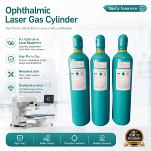 Cilindro de Gas Mezclado para Láser Excimer ArF de 20L DIN 8 Válvulas para Cirugía Ocular <span class=keywords><strong>con</strong></span> Láser, Compatible <span class=keywords><strong>con</strong></span> Alcon Allegretto Wavelight - Product Image 1