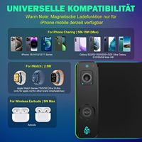 Tapis de souris sans fil RGB avec recharge sans fil, grand tapis de bureau personnalisé, 3 en 1, tapis de souris de jeu imperméable pour le jeu