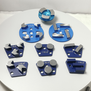 <span class=keywords><strong>2</strong></span> Ronde Segment Vloer Polijsten Pads Voor Grinder Diamant Metalen Band Beton Gereedschap Voor Marmer/Graniet/Steen - Product Image 1