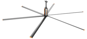 RTFANS Meilleure vente Ventilateur industriel HVLS d'atelier Ventilateur de plafond industriel 7,3 m pour atelier automobile - Product Image 2