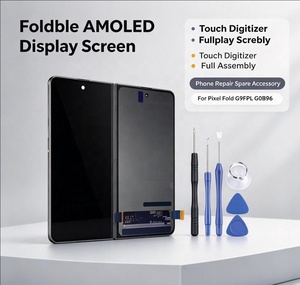 Display AMOLED Interno Pixel Fold G9FPL G0B96, Schermo di Ricambio per Riparazione Telefoni Pieghevoli Danneggiati o <span class=keywords><strong>Non</strong></span> Funzionanti - Product Image 1