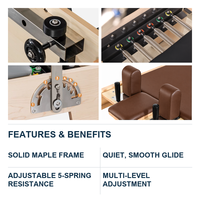 Produit tendance 2026 Réformateur Pilates en bois d'érable pour studio et entraînement fitness commercial
