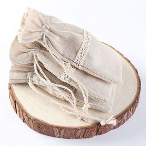Customize Logo Organic Cotton Jewellery <b>Bag</b> Fashion <b>Cheap</b> Organic Cotton Drawstring <b>Bag</b> - Product Image 5