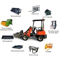Minipala Gommata Elettrica Compatta Articolata a Batteria Eco-Friendly a Zero Emissioni, Nuova Energia, Piccola Pala Gommata Elettrica