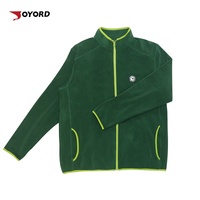 Veste polaire zippée intégrale pour homme, 500 g/m², anti-boulochage, haute performance pour l'extérieur, fabrication propre, échantillon disponible en 1 semaine