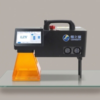 Machine de marquage laser UV 5W, conception intégrée, refroidissement par air, pour le marquage du verre