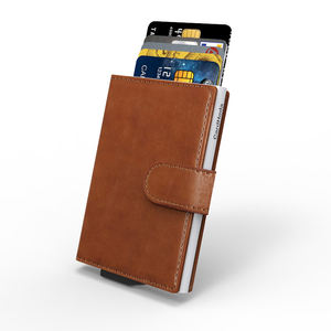 Tarjetero Personalizado CardHoda H10023, Tarjetero para Tarjetas de Crédito, Cartera de Cuero PU y Nailon de Alta Calidad, Abierto, Anti-Robo, RFID - Product Image 6