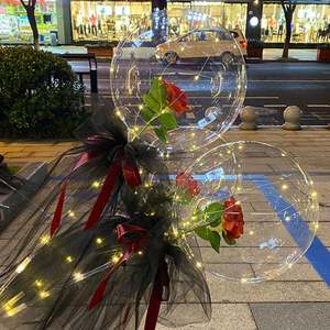 ลูกโป่งบ็อบโบแบบใสขนาด10 18 24 36นิ้วสำหรับตกแต่งงานปาร์ตี้ - Product Image 4