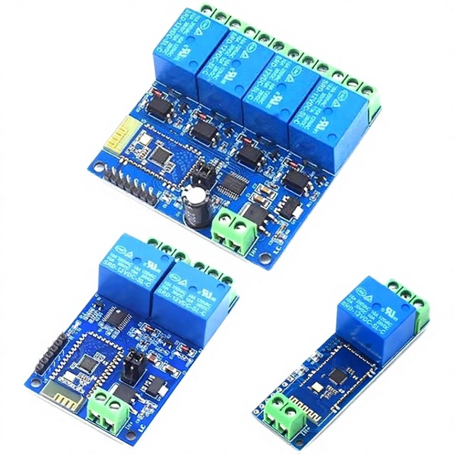 124-channel Blue-tooth Relay 12V Smartphone  APP Remote Control Switch Internet of Things Module Home Android IOT Module