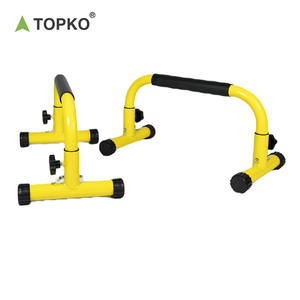 TOPKO Supports de gymnastique stables pour musculation <span class=keywords><strong>au</strong></span> <span class=keywords><strong>sol</strong></span>, barres parallèles push up avec poignée pour <span class=keywords><strong>barre</strong></span> d'entraînement de gymnastique à domicile - Product Image 5