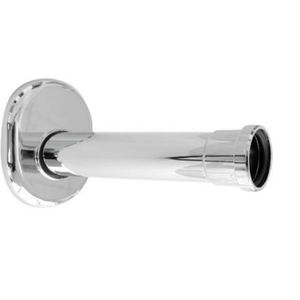 PUCCI Chrome cm 22 ou 143 Connectinig Pipe avec Rosette Outil de tournage de haute qualité - Product Image 4