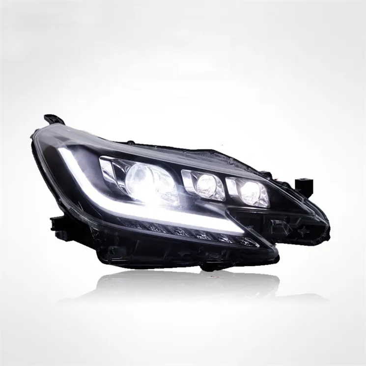 Toptan Oem özelleştirilmiş yeni Model 3 gözler Toyota Mark X Toyota için modifiye Led lamba 2014-2018 yükseltme Led far takımı