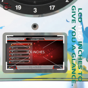 آلة رمي السهام الإلكترونية ذات التصميم البسيط للتعليق على الحائط تعمل بالعملات المعدنية مع ميزات أمان من النحاس والنايلون وفولتية قابلة للتكيف - Product Image 3