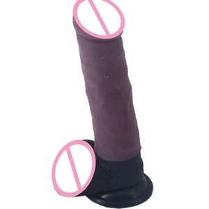 FAAK Dildo de silicona de 21.5cm (8.46 pulgadas) con forma de pene realista, doble capa de dureza, con correa de cuero genuino - Product Image 3