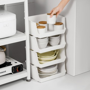 Household Plastic Desktop Sundries Storage <b>Box</b> Office Bathroom Organizer Cloth Closet Bin Case Space-Saving <b>Makeup</b> Cosmetic - Product Image 5