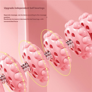 Rodillo para Piernas Más Vendido con Diez Ruedas, las Ruedas Están Hechas de Material de Contacto Biónico y se Pueden Doblar para un Masaje Relajante - Product Image 5