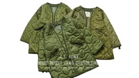 Veste matelassée OEM US 80S Night Desert, doublure matelassée, parka de neige, bleu marine, fabriquée avec Thinsulate standard