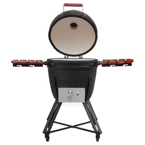 <span class=keywords><strong>Barbecue</strong></span> hybride gaz et charbon SEB Kamado 22 pouces, <span class=keywords><strong>barbecue</strong></span> en céramique classique - Product Image 4