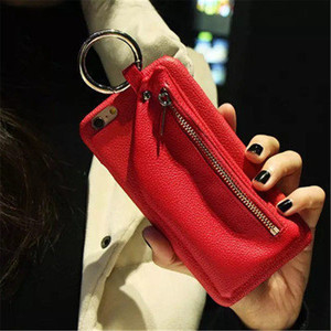 Sang Trọng Mới Cho Iphone 16 15 14pro Ví Trường Hợp Điện Thoại, Dây Kéo Khe Cắm Da Trở Lại Trường Hợp Điện Thoại Cho Iphone 16 Pro Max Thiết Kế Ví - Product Image 2