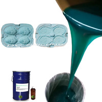 Rtv2 caoutchouc de silicone liquide pour faire statut ciment polyuréthane moule matière première caoutchouc de silicone liquide