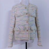 Veste en tweed sur mesure style Boss Lady pour femmes, vêtements de travail professionnels
