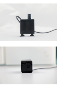 Mini pompe à eau CC sans balais 12V 24V, hauteur de refoulement <span class=keywords><strong>3M</strong></span>, DC35 pour machine à café et pompe de refroidissement médical - Product Image 2