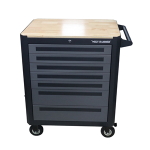 Heavy Duty High Quality 7 Drawers Grey Cold Rolled Steel <b>Tool</b> Cabinet <b>Trolley</b> OEM 150kg Load Capacity 3-Year Warranty for Garage - Product Image 1
