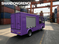 Hochseitiger 72V Elektro-Mini-Lastwagen 1000kg Nutzfahrzeug für Vieh- und Produkttransport für Südostasien