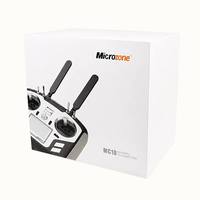 Système radio RC Microzone MC10 FHSS 2,4 GHz 10 canaux avec récepteur MC9008S PCM2048 PWM M.Bus pour course FPV, quadricoptère et avion