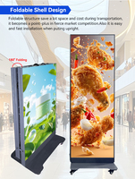 Pantalla LED Plegable Portátil para Interiores P2.5 con Control Novastar, Frecuencia de Actualización de 3840Hz y Empalme de Pantallas Múltiples sin Interrupciones