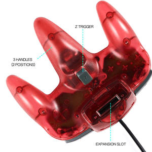 2pcs Retro N64 Wired Remote <strong>Joystick</strong> <strong>Gamepad</strong> <strong>Controller</strong> Compatible with N64 Video <strong>Game</strong> System Console - Product Image 4