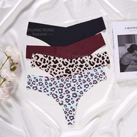 Micro Thong G String Bikini pour Femme Sexy Taille Basse Tissage Tricoté pour Jeunes Filles et Femmes Matures