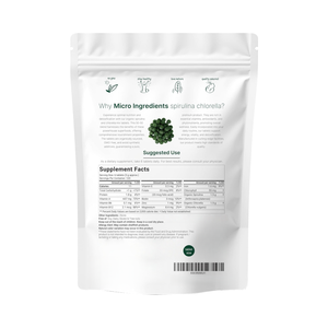 สาหร่ายสไปรูลิน่าและคลอโรฟิลล์แท็บเล็ตอินทรีย์ออร์แกนิกอุดมไปด้วยโปรตีนมังสวิรัติและคลอโรฟิลล์ - Product Image 2