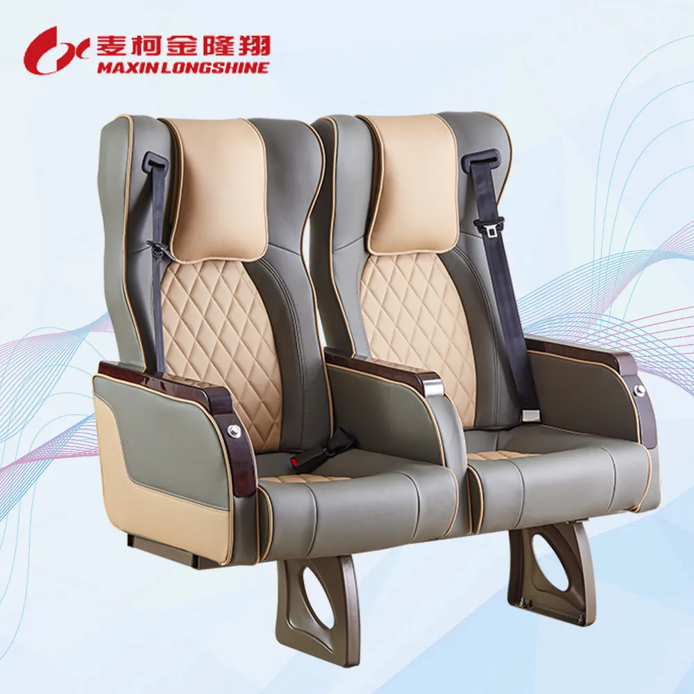 China Hot Koop Single Vip Seat Voor Bus, Interieur Lederen Autostoeltjes Pu Schuim Gevuld Seat Bus