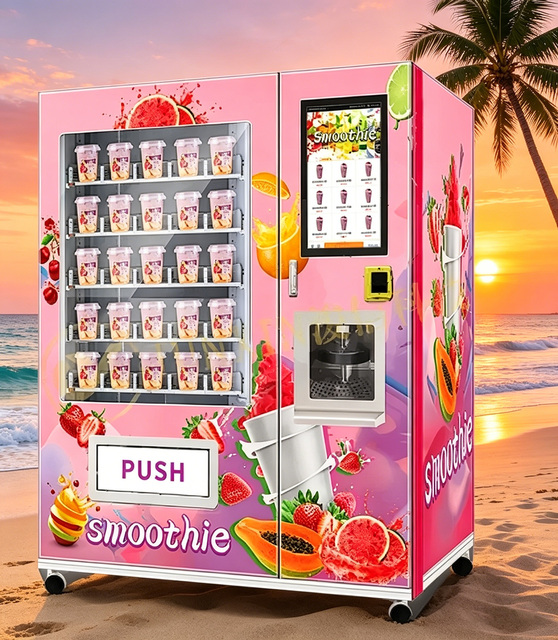 Low Investment High Return Automatic Smoothie Maker Vending Machine