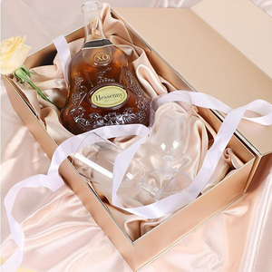 Cajas de Regalo para Vino Tinto y Ron, Elegantes, Recicladas, con Cierre Magnético, Personalizables con Logotipo, Ideales para Regalos de Cumpleaños, Venta al Por Mayor - Product Image 3