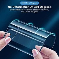 Protecteur d'écran en film céramique 9D à couverture complète pour iPhone 16 PRO MAX 15 PLUS 14 13 XR 11 12 13 14 Pro
